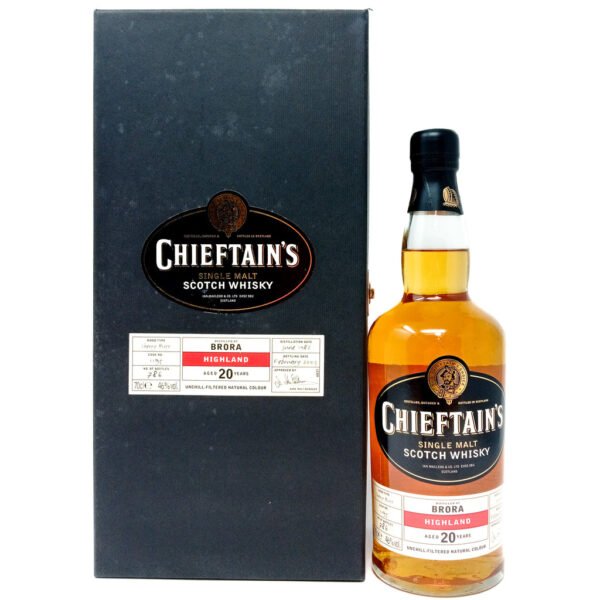 Brora 1982 20 Year Old Chieftain's Single Malt Scotch Whisky, 70cl, 46% ABV Brora 1982 20 Year Old Chieftain's Single Malt Scotch Whisky, 70cl, 46% ABV