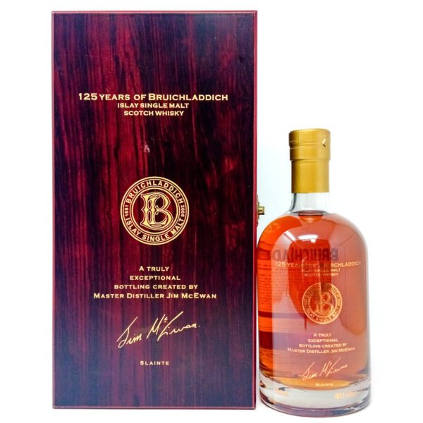 Bruichladdich 1970 35 Year Old 125th Anniversary Single Malt Scotch Whisky, 70cl, 40.1% ABV Bruichladdich 1970 35 Year Old 125th Anniversary Single Malt Scotch Whisky, 70cl, 40.1% ABV
