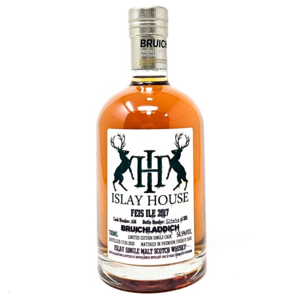 Bruichladdich 2006 Islay House Feis Ile 2017 Single Malt Scotch Whisky, 70cl, 54.5% ABV