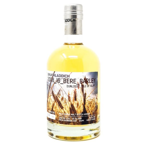 Bruichladdich 2008 IG Bere Barley 9 Year Old Feis Ile 2017 Single Malt Scotch Whisky, 50cl, 59.2% ABV Bruichladdich 2008 IG Bere Barley 9 Year Old Feis Ile 2017 Single Malt Scotch Whisky, 50cl, 59.2% ABV