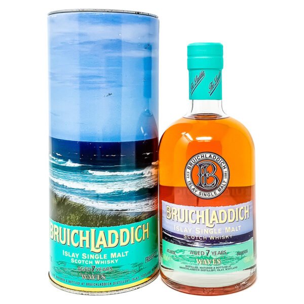 Bruichladdich 7 Year Old Waves Single Malt Scotch Whisky, 70cl, 46% ABV Bruichladdich 7 Year Old Waves Single Malt Scotch Whisky, 70cl, 46% ABV