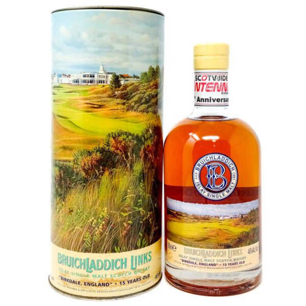 Bruichladdich Links 15 Year Old Birkdale Single Malt Scotch Whisky, 70cl, 46% ABV Bruichladdich Links 15 Year Old Birkdale Single Malt Scotch Whisky, 70cl, 46% ABV