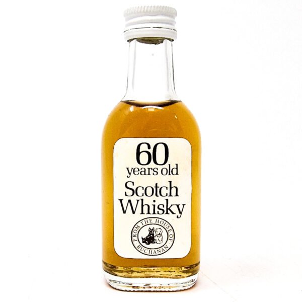 Buchanan 60 Year Old Scotch Whisky, Miniature, 5cl
