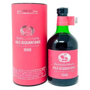 Bunnahabhain 1968 Auld Acquaintance Single Malt Scotch Whisky, 70cl, 43.8% ABV Bunnahabhain 1968 Auld Acquaintance Single Malt Scotch Whisky, 70cl, 43.8% ABV