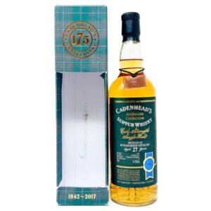 Bunnahabhain 1989 27 Year Old Cadenhead's Authentic Collection Single Malt Scotch Whisky, 70cl, 41.9% ABV Bunnahabhain 1989 27 Year Old Cadenhead's Authentic Collection Single Malt Scotch Whisky, 70cl, 41.9% ABV