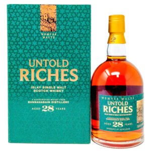 Bunnahabhain 28 Year Old Untold Riches Wemyss Malts Single Malt Scotch Whisky, 70cl, 49.1% ABV Bunnahabhain 28 Year Old Untold Riches Wemyss Malts Single Malt Scotch Whisky, 70cl, 49.1% ABV