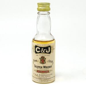 C&J McDonalds Fine Old Scotch Whisky, Miniature, 5cl, 40% ABV