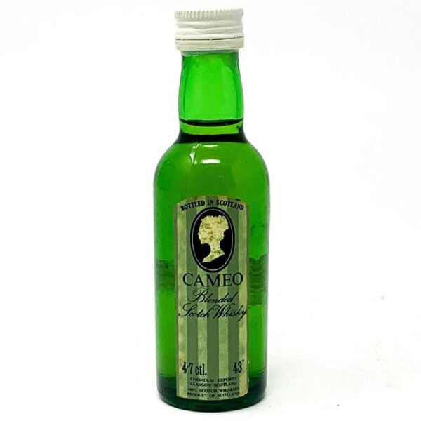 Cameo Blended Scotch Whisky, Miniature, 4.7cl, 43% ABV Cameo Blended Scotch Whisky, Miniature, 4.7cl, 43% ABV