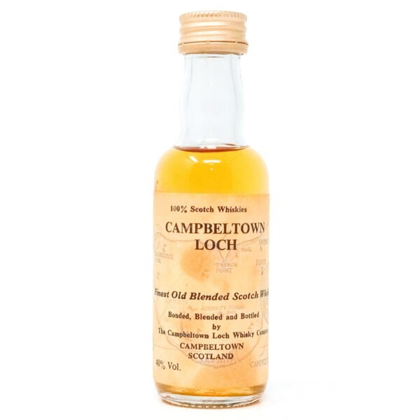 Campbeltown Loch Blended Scotch Whisky, Miniature, 5cl, 40% ABV Campbeltown Loch Blended Scotch Whisky, Miniature, 5cl, 40% ABV