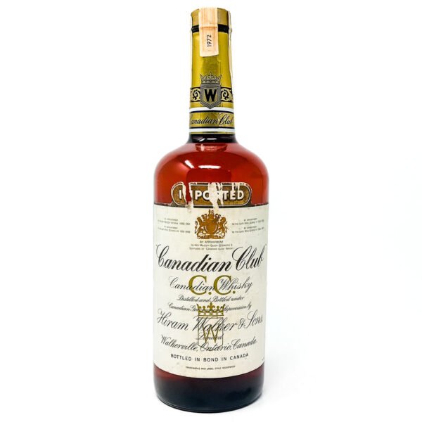Canadian Club 1972 Canadian Whisky, 1L Canadian Club 1972 Canadian Whisky, 1L