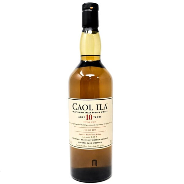 Caol Ila 10 Year Old Feis Ile 2018 Single Malt Scotch Whisky, 70cl, 58.2% ABV Caol Ila 10 Year Old Feis Ile 2018 Single Malt Scotch Whisky, 70cl, 58.2% ABV