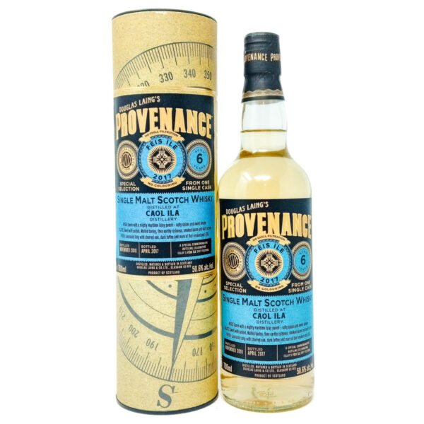Caol Ila 2010 6 Year Old Provenance Feis Ile 2017 Single Malt Scotch Whisky, 70cl, 50.6% ABV Caol Ila 2010 6 Year Old Provenance Feis Ile 2017 Single Malt Scotch Whisky, 70cl, 50.6% ABV