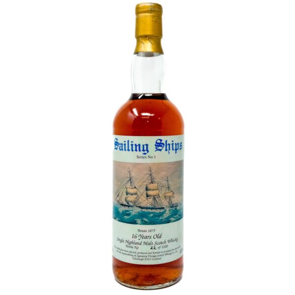 Caperdonich 1972 16 Year Old Signatory Vintage Sailing Ships Series No.1 Single Malt Scotch Whisky, 75cl, 40% ABV Caperdonich 1972 16 Year Old Signatory Vintage Sailing Ships Series No.1 Single Malt Scotch Whisky, 75cl, 40% ABV