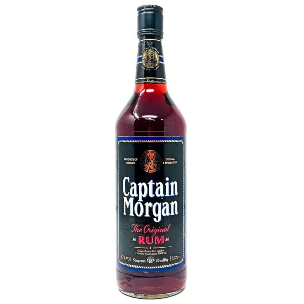 Captain Morgan Rum, 1L, 40% ABV Captain Morgan Rum, 1L, 40% ABV