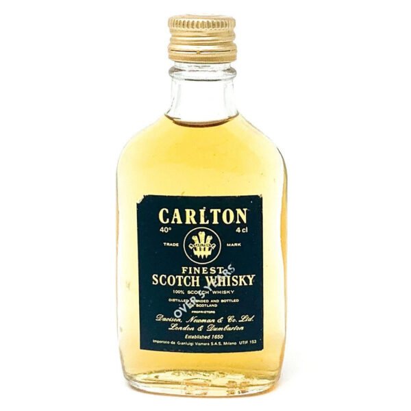 Carlton Finest Scotch Whisky, Miniature, 4cl, 40% ABV