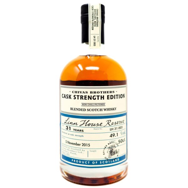 Chivas Brothers Linn House Reserve 31 Year Old Blended Scotch Whisky, 50cl, 49.1% ABV