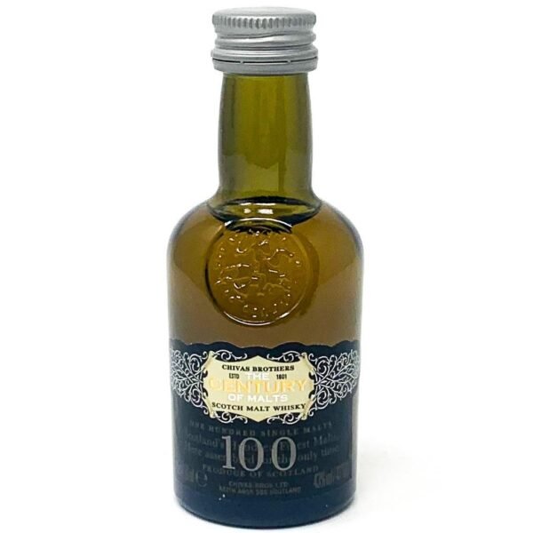 Chivas Brothers The Century of Malts Whisky, Miniature, 5cl, 43% ABV Chivas Brothers The Century of Malts Whisky, Miniature, 5cl, 43% ABV