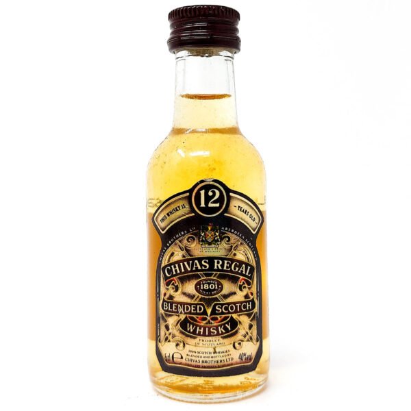 Chivas Regal 12 Year Old Blended Scotch Whisky, Miniature, 5cl, 40V