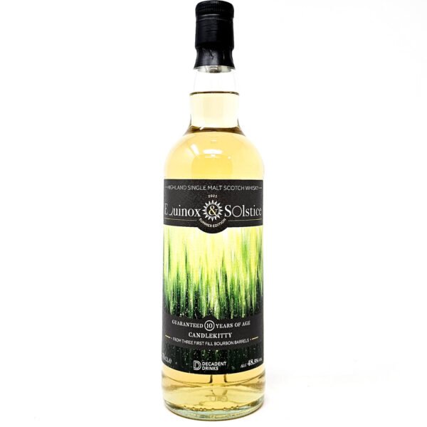 Clynelish 'Candlekitty' 10 Year Old Equinox and Solstice Summer 2021 Single Malt Scotch Whisky Clynelish 'Candlekitty' 10 Year Old Equinox and Solstice Summer 2021 Single Malt Scotch Whisky