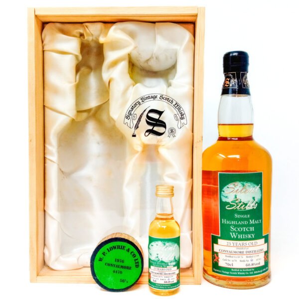 Convalmore 1976 23 Year Old Silent Stills Single Malt Scotch Whisky, 70cl+5cl, 60.8% ABV Convalmore 1976 23 Year Old Silent Stills Single Malt Scotch Whisky, 70cl+5cl, 60.8% ABV