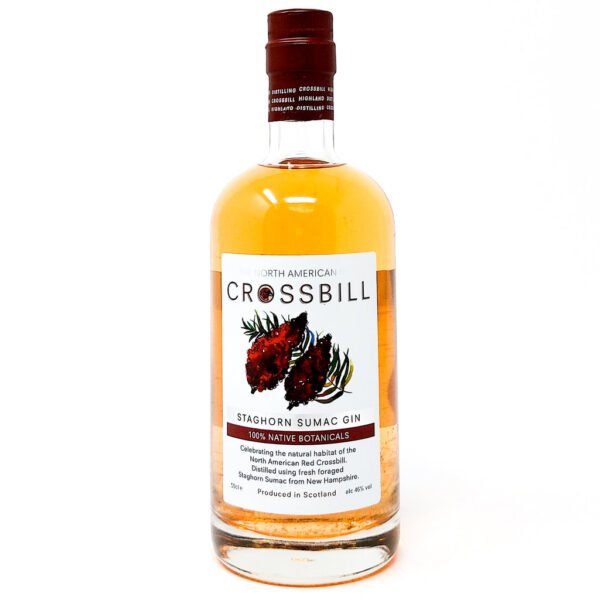 Crossbill Staghorn Sumac Gin, 50cl, 46% ABV Crossbill Staghorn Sumac Gin, 50cl, 46% ABV