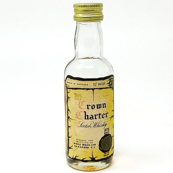 Crown Charter Blended Scotch Whisky, Mini 5cl, 40% ABV