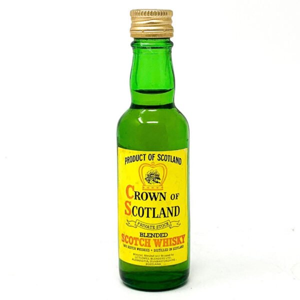Crown of Scotland Blended Scotch Whisky, Miniature Crown of Scotland Blended Scotch Whisky, Miniature