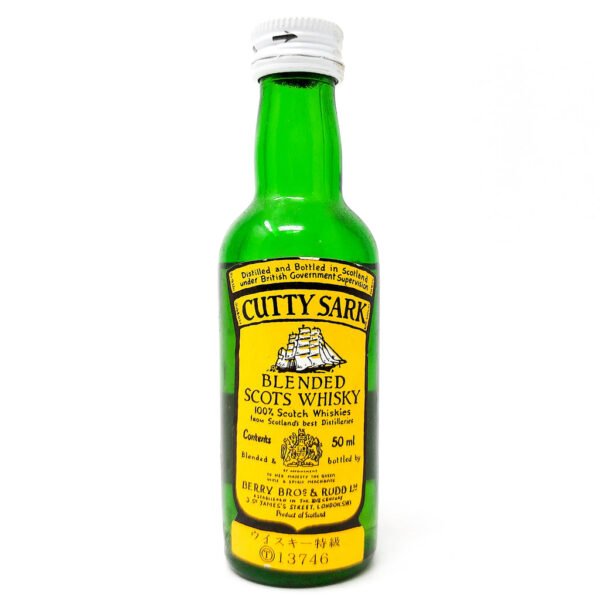 Cutty Sark Blended Scotch Whisky, Miniature, 5cl, 40% ABV Cutty Sark Blended Scotch Whisky, Miniature, 5cl, 40% ABV