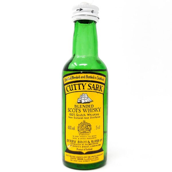 Cutty Sark Blended Scotch Whisky, Miniature, 5cl, 40% ABV