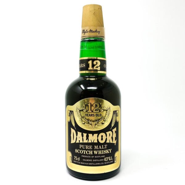Dalmore 12 Year Old Pure Malt Scotch Whisky, 75cl, 43% ABV Dalmore 12 Year Old Pure Malt Scotch Whisky, 75cl, 43% ABV