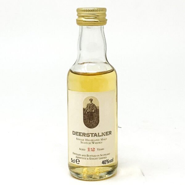 Deerstalker 12 Year Old Scotch Whisky, Miniature, 5cl, 40% ABV Deerstalker 12 Year Old Scotch Whisky, Miniature, 5cl, 40% ABV
