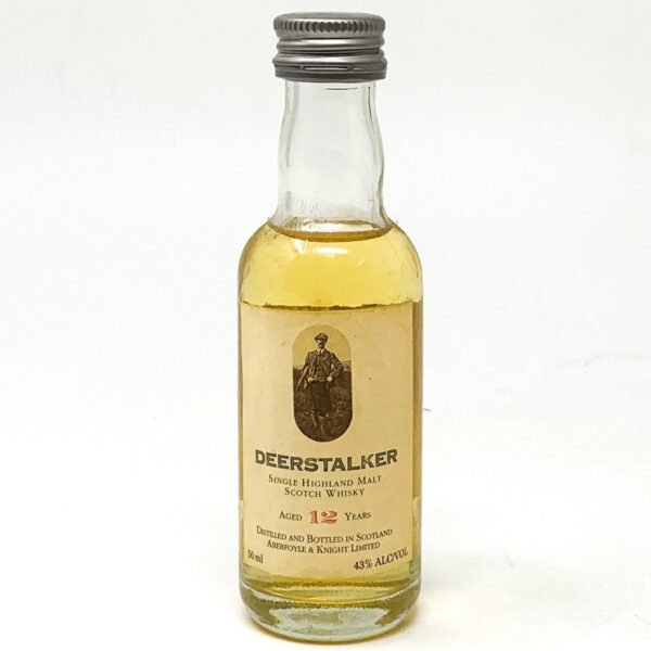 Deerstalker 12 Year Old Scotch Whisky, Miniature, 5cl, 43% ABV