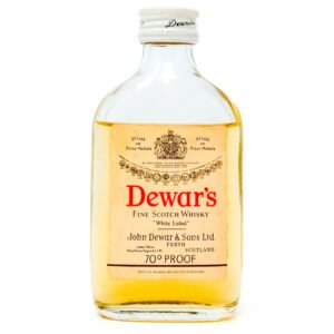 Dewar's 'White Label' Finest Blended Scotch Whisky, Miniature, 5cl, 70° Proof
