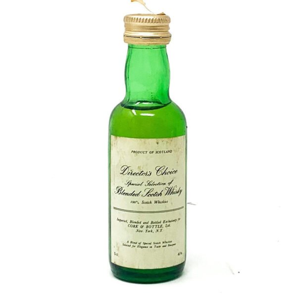 Director's Choice Blended Scotch Whisky, Miniature, 5cl, 40% ABV