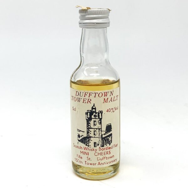 Dufftown Tower Malt Scotch Whisky, Miniature, 5cl, 40% ABV