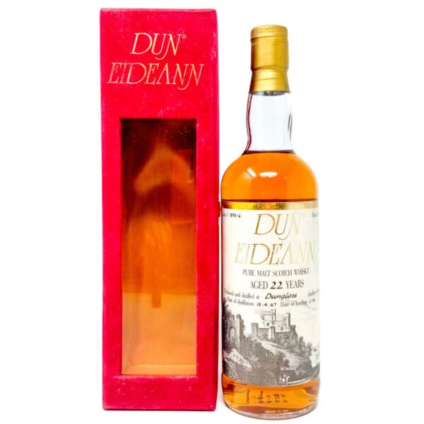 Dunglass 1967 22 Year Old Dun Eideann Single Malt Scotch Whisky, 75cl, 46% ABV Dunglass 1967 22 Year Old Dun Eideann Single Malt Scotch Whisky, 75cl, 46% ABV