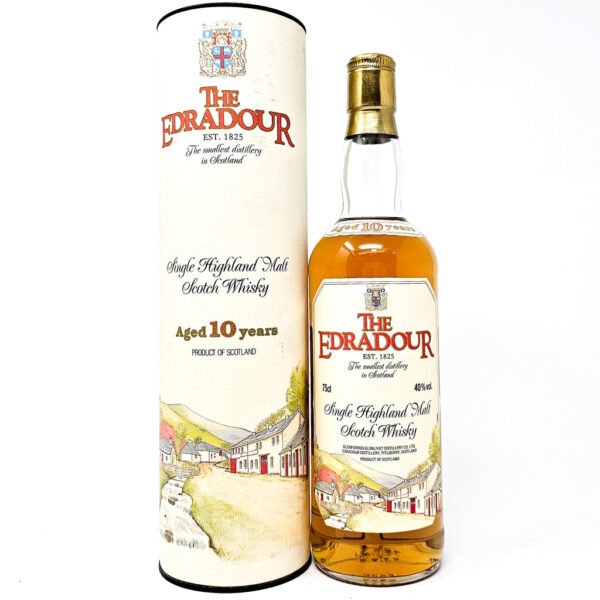 Edradour 10 Year Old Single Malt Scotch Whisky, 75cl, 40% ABV Edradour 10 Year Old Single Malt Scotch Whisky, 75cl, 40% ABV
