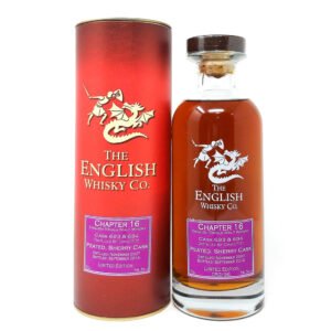 English Whisky Co. Chapter 16 Peated Sherry Cask Single Malt Whisky, 70cl, 58.3% ABV