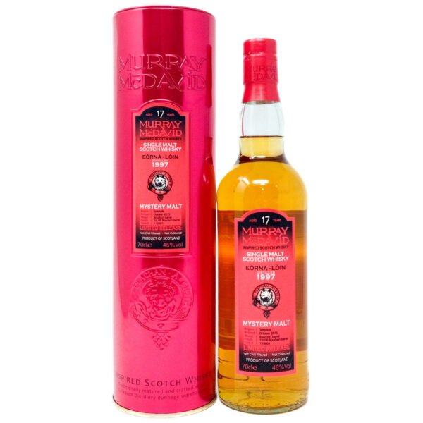 Eorna Loin 1997 17 Year Old Murray McDavid Single Malt Scotch Whisky, 70cl, 46% ABV Eorna Loin 1997 17 Year Old Murray McDavid Single Malt Scotch Whisky, 70cl, 46% ABV