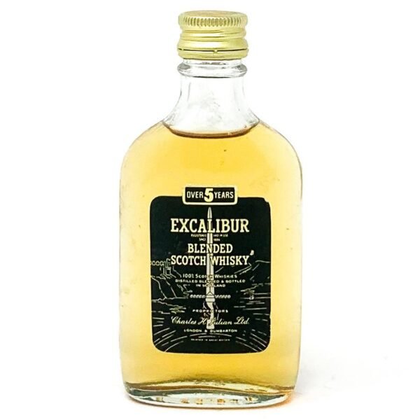 Excalibur Blended Scotch Whisky, Miniature, 5cl, 40% ABV