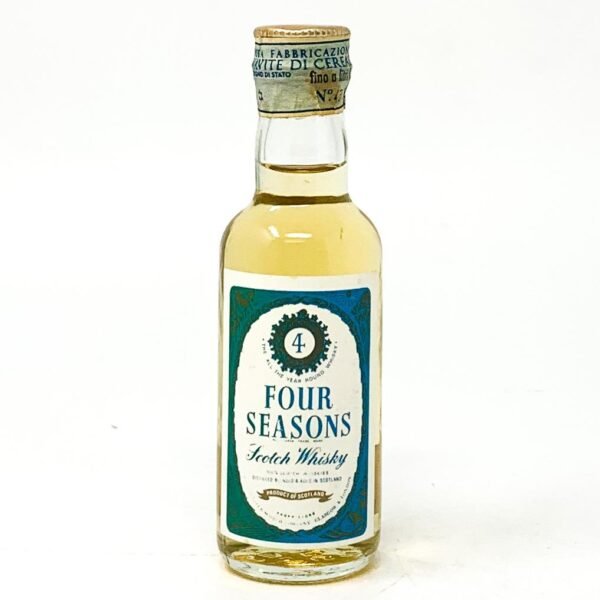 Four Seasons Scotch Whisky, Miniature, 5cl, 43% ABV Four Seasons Scotch Whisky, Miniature, 5cl, 43% ABV