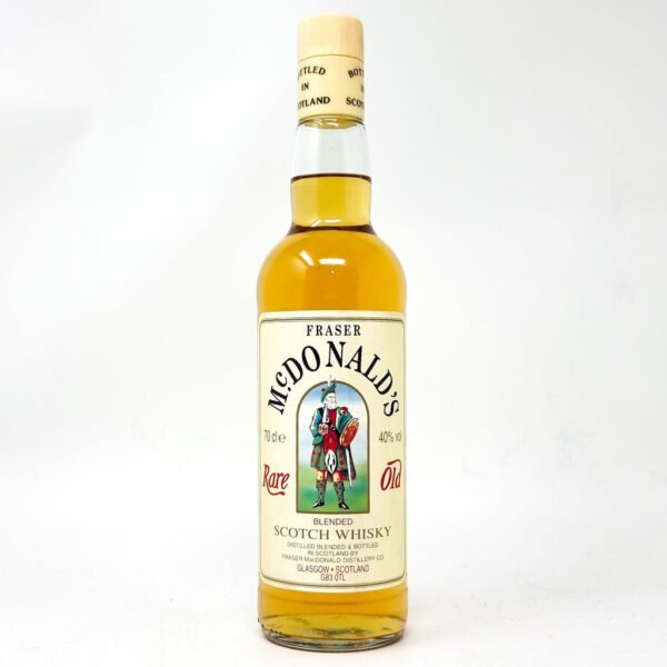 Fraser McDonald's Blended Scotch Whisky, 70cl, 40% ABV Fraser McDonald's Blended Scotch Whisky, 70cl, 40% ABV