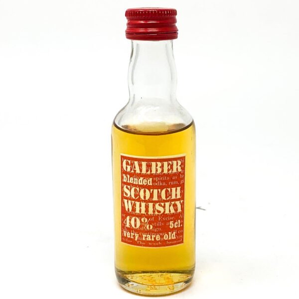 Galber Blended Scotch Whisky, Miniature, 5cl, 40% ABV