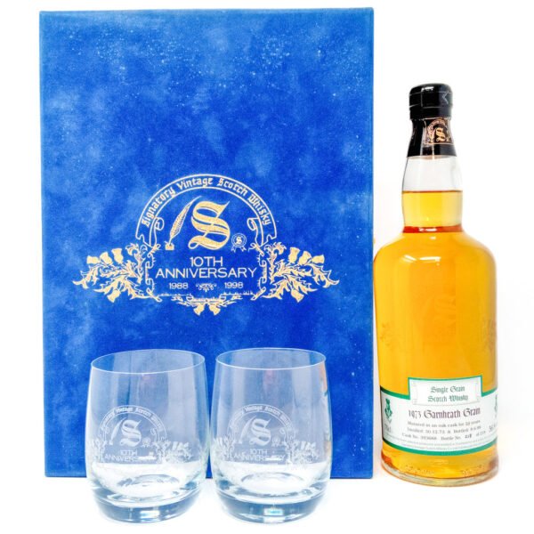 Garnheath Grain 1973 24 Year Old Signatory Vintage 10th Anniversary Single Grain Scotch Whisky, 70cl, 56.8% ABV