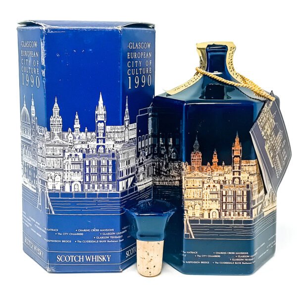 Glasgow European City of Culture 1990 Blended Scotch Whisky, 75cl, 40% ABV