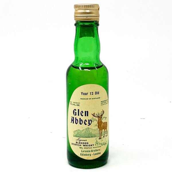 Glen Abbey 12 Year Old Blended Scotch Whisky, Miniature, 5cl, 40% ABV Glen Abbey 12 Year Old Blended Scotch Whisky, Miniature, 5cl, 40% ABV