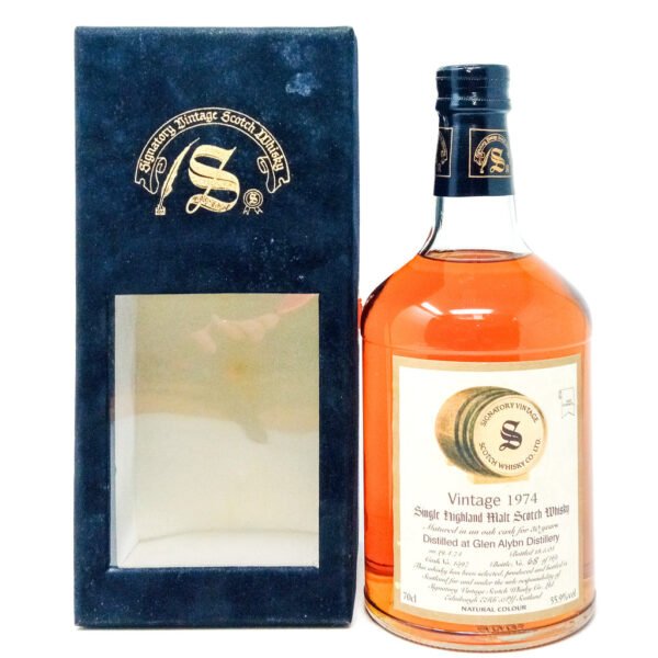 Glen Albyn 1974 30 Year Old Signatory Vintage Single Malt Scotch Whisky, 70cl 55.9% ABV Glen Albyn 1974 30 Year Old Signatory Vintage Single Malt Scotch Whisky, 70cl 55.9% ABV