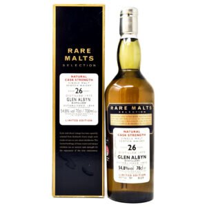 Glen Albyn 1975 26 Year Old Rare Malts Single Malt Scotch Whisky, 70cl, 54.8% ABV