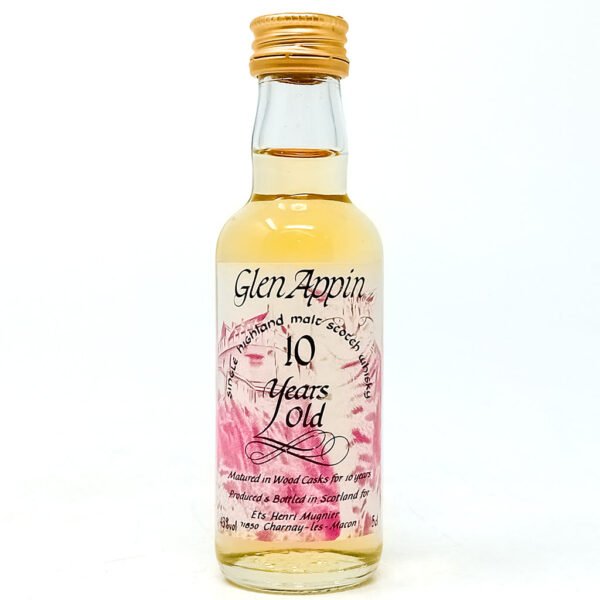 Glen Appin 10 Year Old Single Malt Scotch Whisky, Miniature, 5cl, 43% ABV