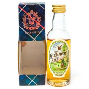 Glen Avon 8 Year Old Single Highland Malt Scotch Whisky, Miniature, 5cl, 40% ABV